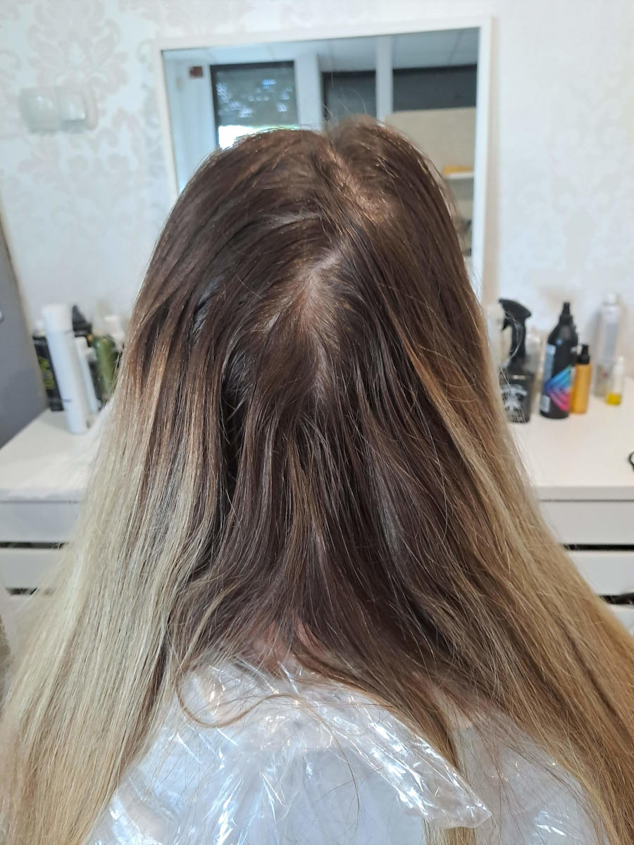 Włosy przed koloryzacją w salonie IzaBella Łódź
