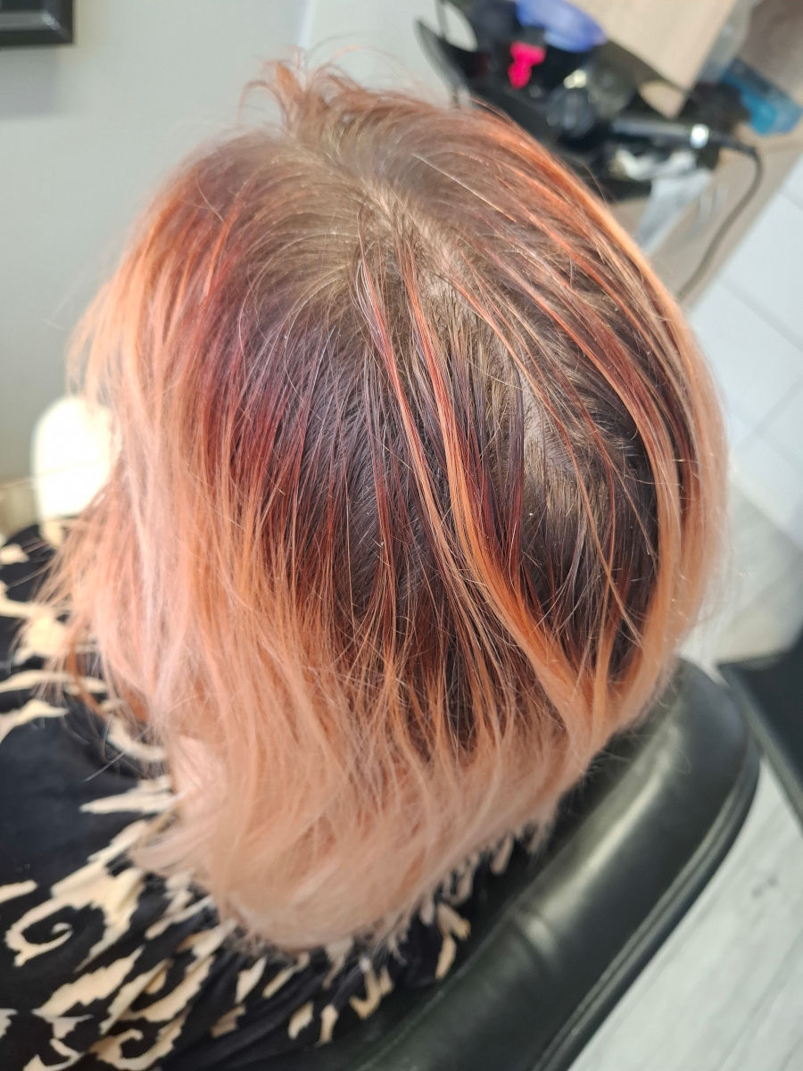 Włosy przed metamorfozą w salonie IzaBella Łódź