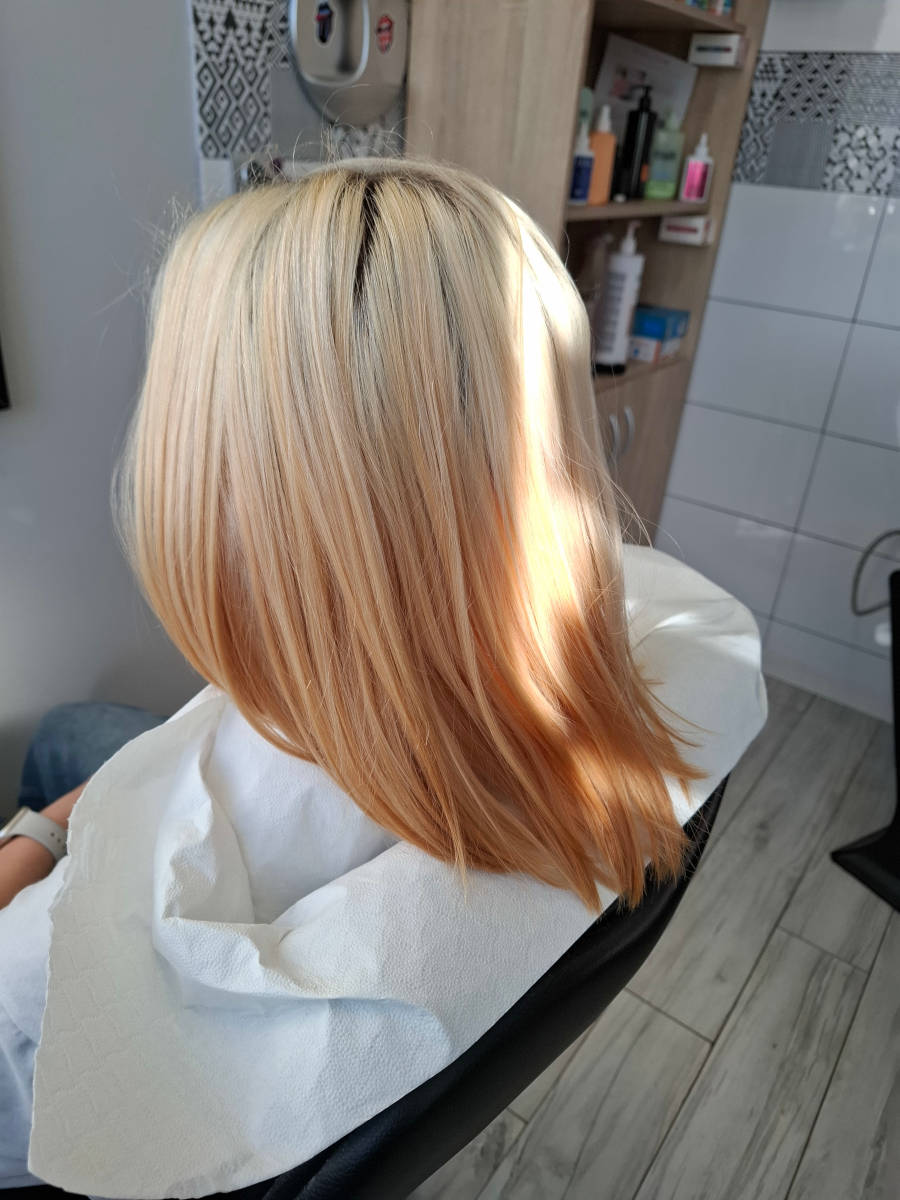 Włosy przed stylizacją ślubną w salonie IzaBella Łódź