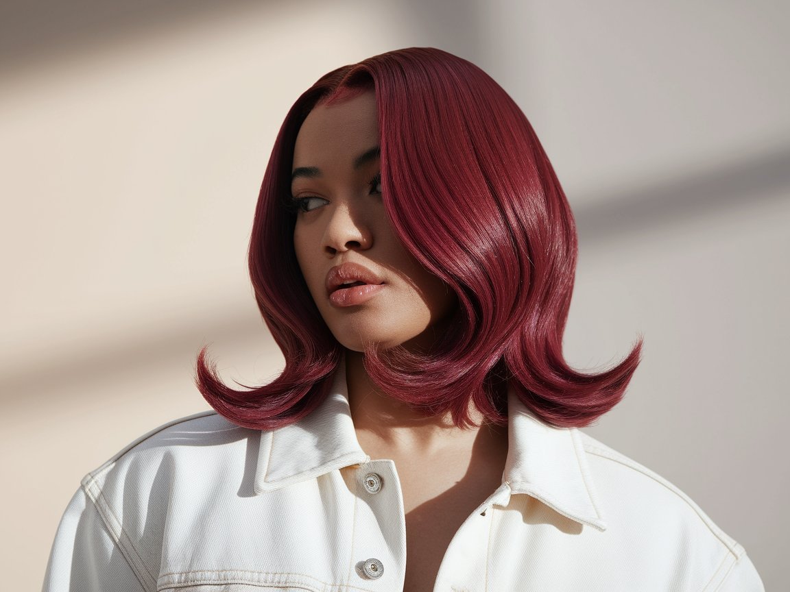 Cherry Cola - modny kolor włosów z salonu IzaBella Łódź