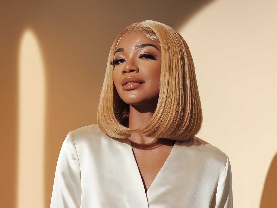 Golden Glass Blonde - trend w koloryzacji włosów w salonie IzaBella Łódź